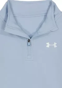 Baby Girls Tech Twist 1/4 Zip Pullover and Leggings Set