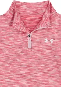 Toddler Girls Printed 1/4 Zip Pullover and Leggings Set