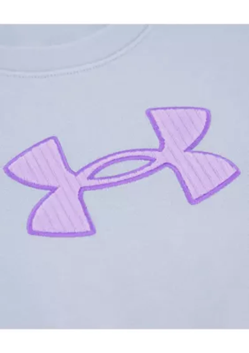 Baby Girls Ribbed Velour Set