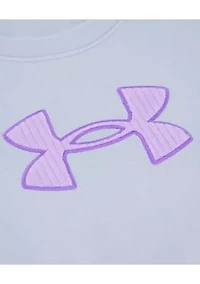 Baby Girls Ribbed Velour Set