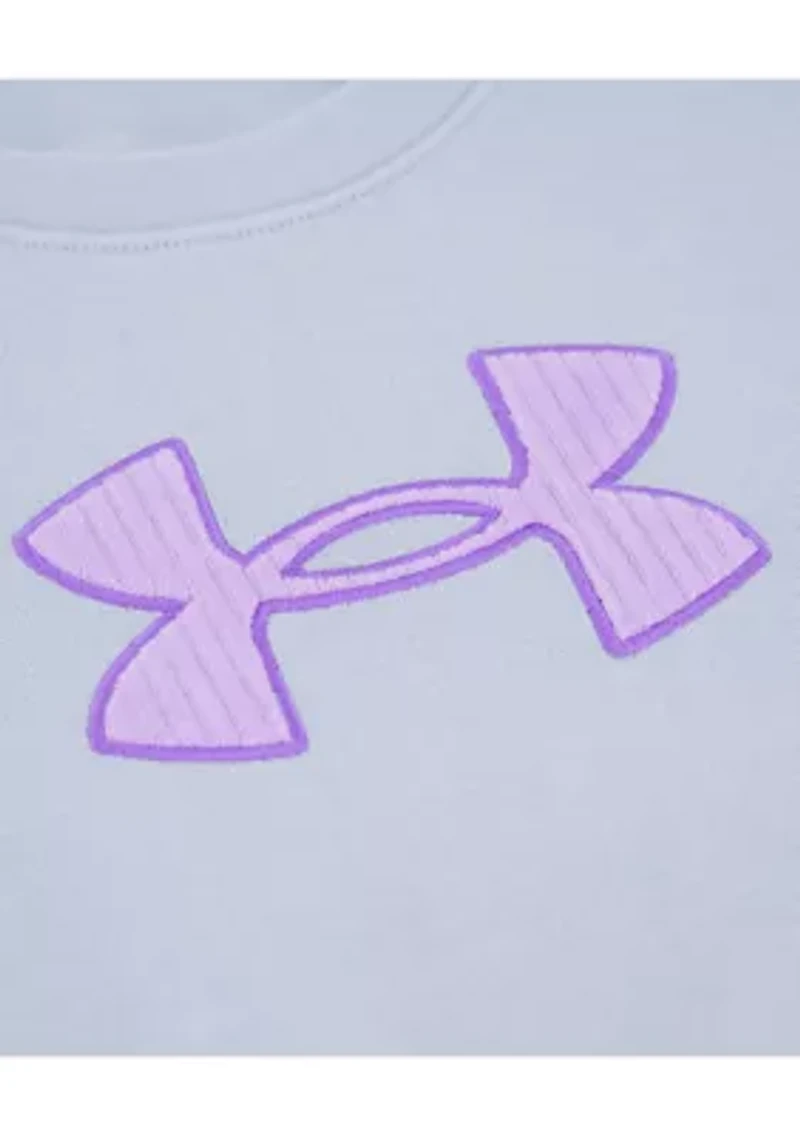 Toddler Girls Ribbed Velour Set