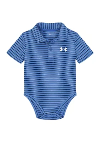 Boys 4-7 Striped Polo-Style Bodysuit