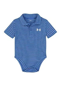 Boys 4-7 Striped Polo-Style Bodysuit