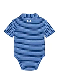 Boys 4-7 Striped Polo-Style Bodysuit