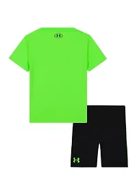 Toddler Boys Tech Soccer Graphic Set