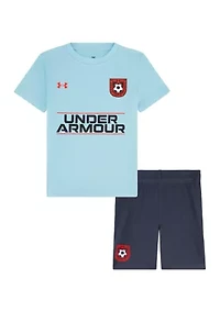 Baby Boys Tech Soccer Graphic Set