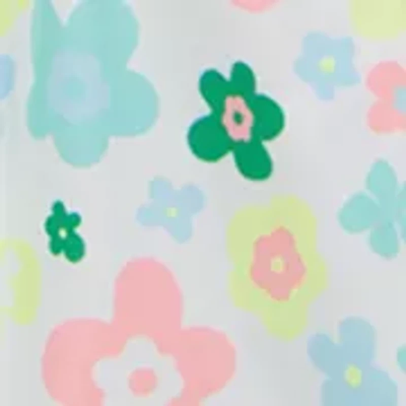 Baby Girls Glitter Floral Graphic Set