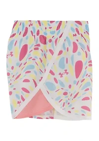 Baby Girls Graphic T-Shirt and Printed Shorts Set