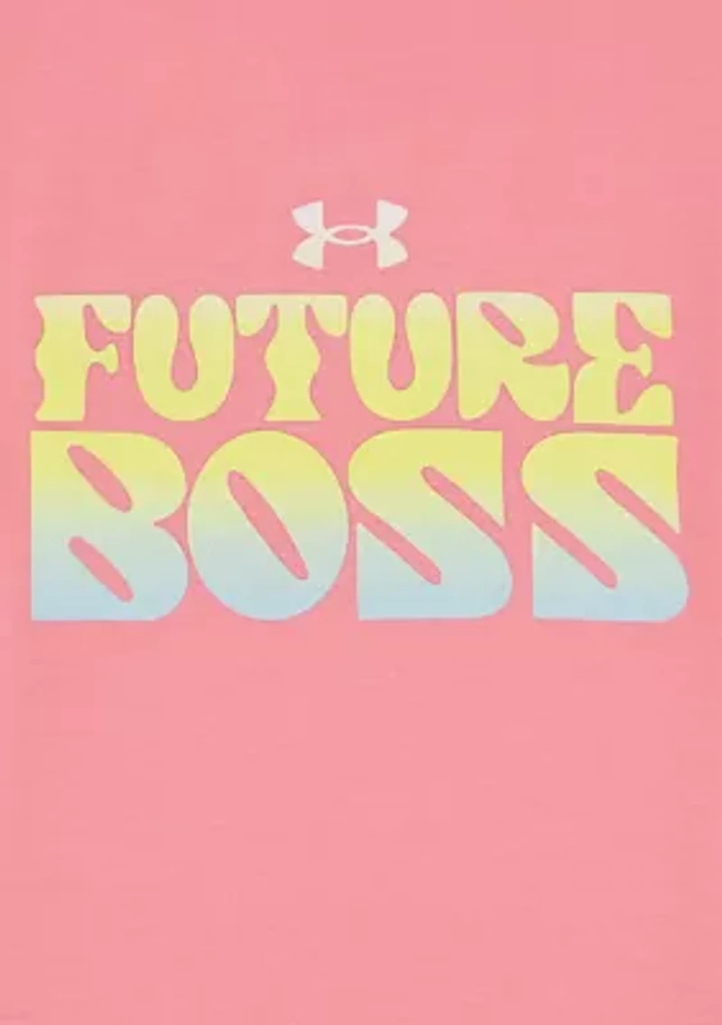 Toddler Girls Future Boss Graphic T-Shirt and Printed Shorts Set