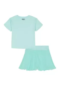 Toddler Girls Stretch Mesh Skort Set