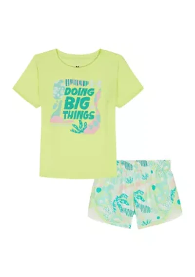 Toddler Girls T-Shirt and Shorts Set