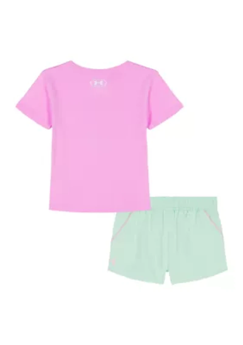Toddler Girls Shirt and Shorts Set