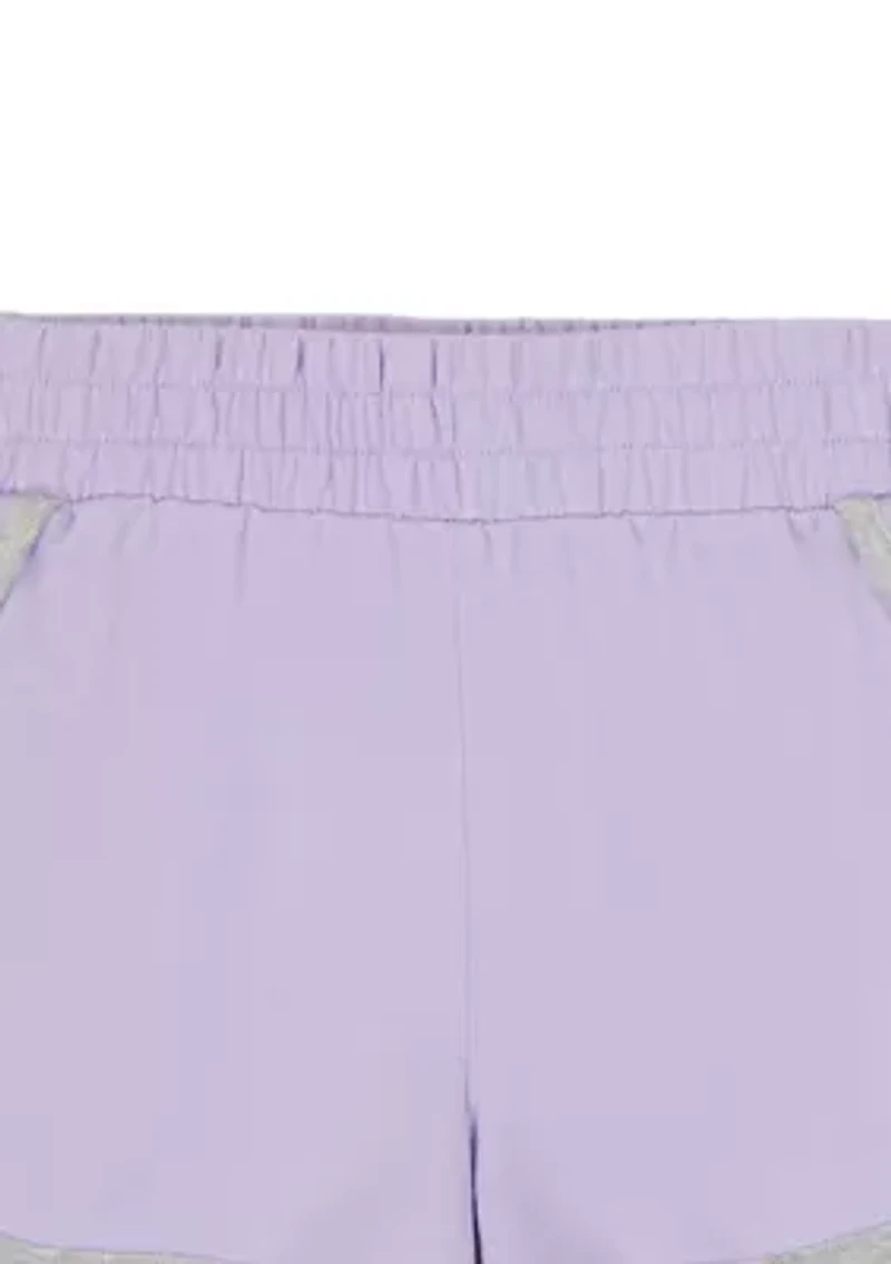 Baby Girls T-Shirt and Knit Shorts Set