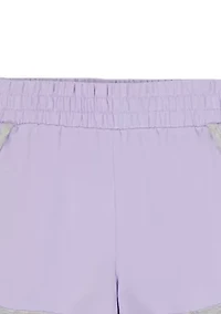 Baby Girls T-Shirt and Knit Shorts Set