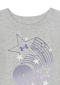 Toddler Girls Graphic T-Shirt and Shorts Set
