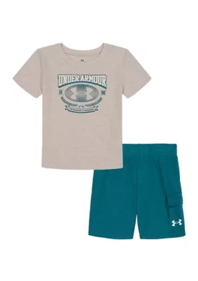 Toddler Boys T-Shirt and Cargo Shorts Set