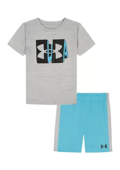 Baby Boys Logo Graphic T-Shirt and Shorts Set