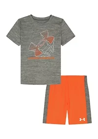 Toddler Boys Projection T-Shirt and Shorts Set