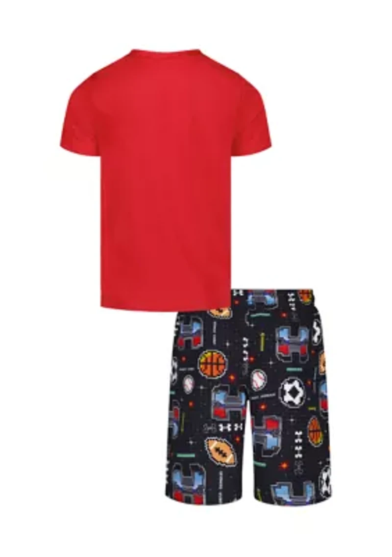 Toddler Boys Gamer Mode T-Shirt and Shorts Set