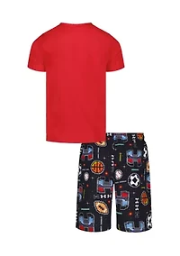 Toddler Boys Gamer Mode T-Shirt and Shorts Set