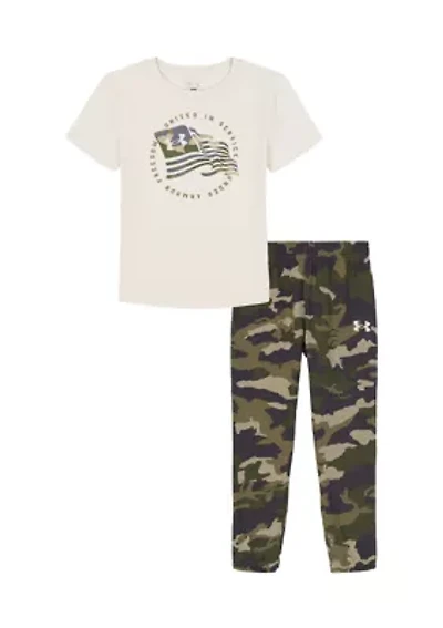 Baby Boys Freedom Flag Set