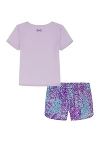 Toddler Girls Park Island T-Shirt and Shorts Set