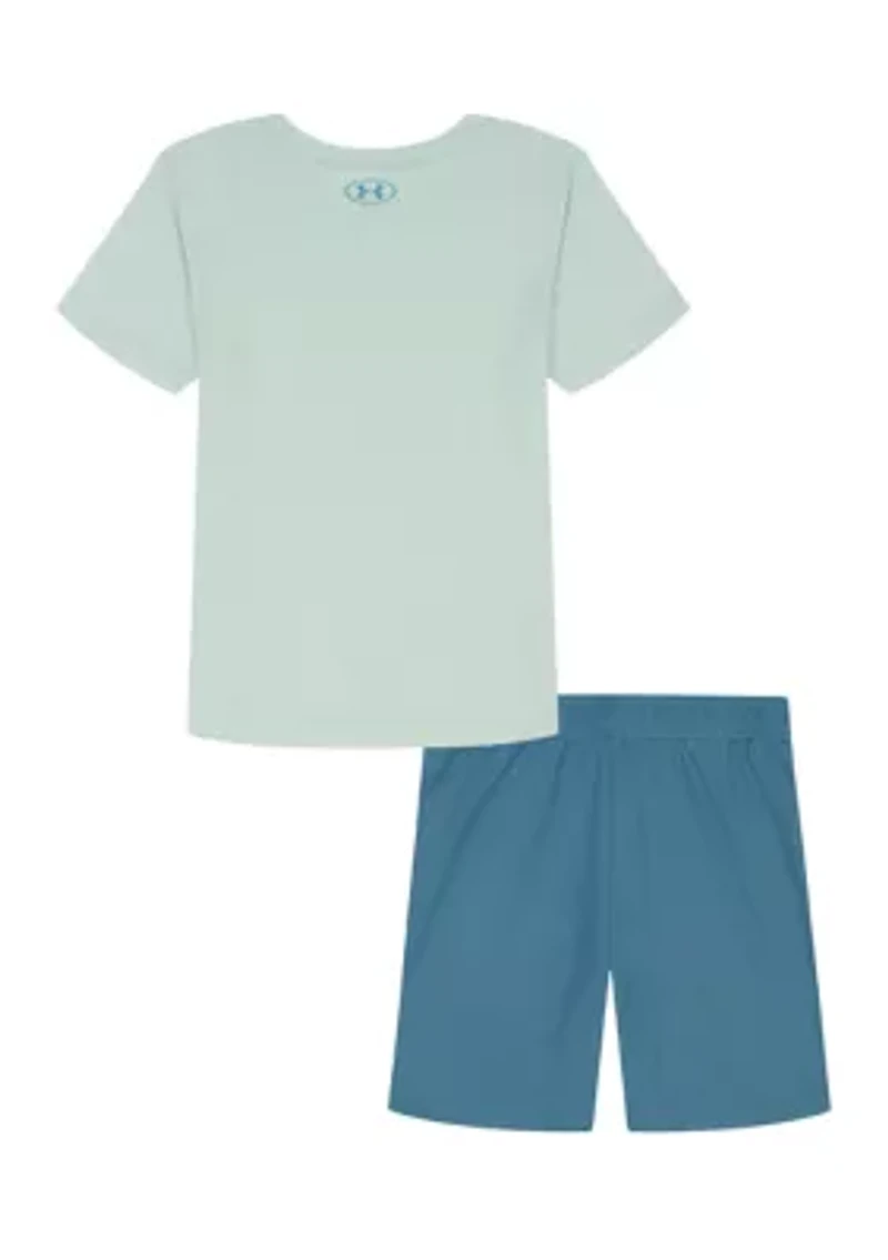 Toddler Boys Slow Yer Roll T-Shirt and Shorts Set