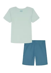 Toddler Boys Slow Yer Roll T-Shirt and Shorts Set