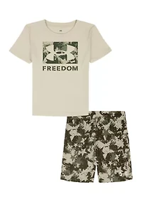 Baby Boys Freedom Stars Set