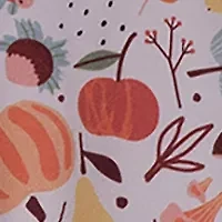 Toddler Girls Pumpkin Appliqué Top and Printed Leggings Set