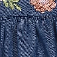 Toddler Girls Flutter Sleeve Embroidered Top with Leggings