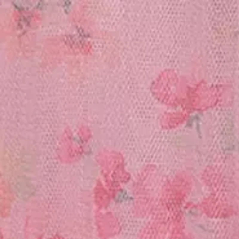 Toddler Girls Floral Mesh Float Dress
