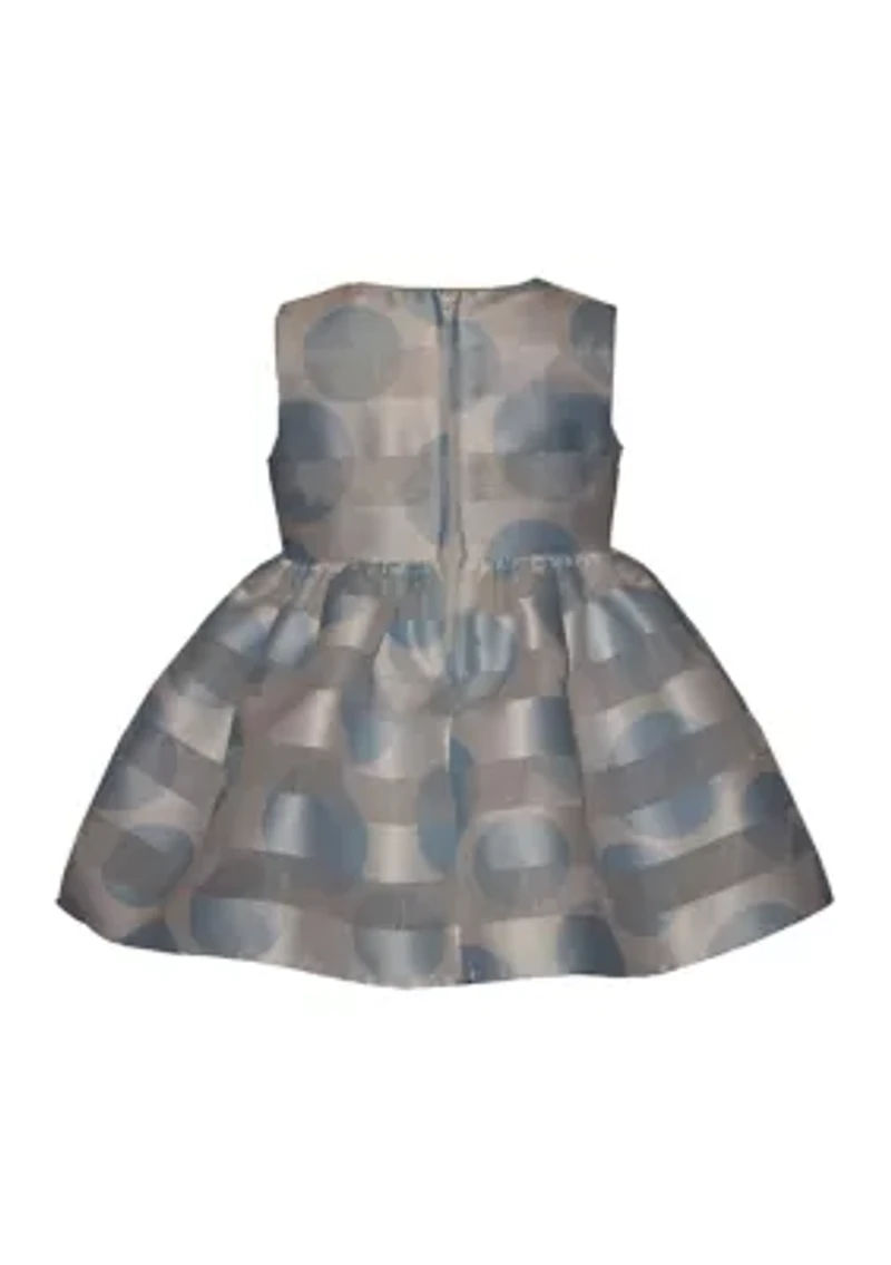 Toddler Girls Dot Burnout Dress