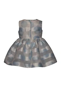 Toddler Girls Dot Burnout Dress