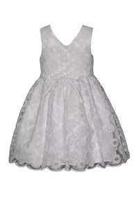 Toddler Girls Sequin Lace Dirndl Dress