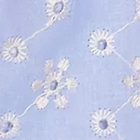 Baby Girls Embroidered Gauze Top
