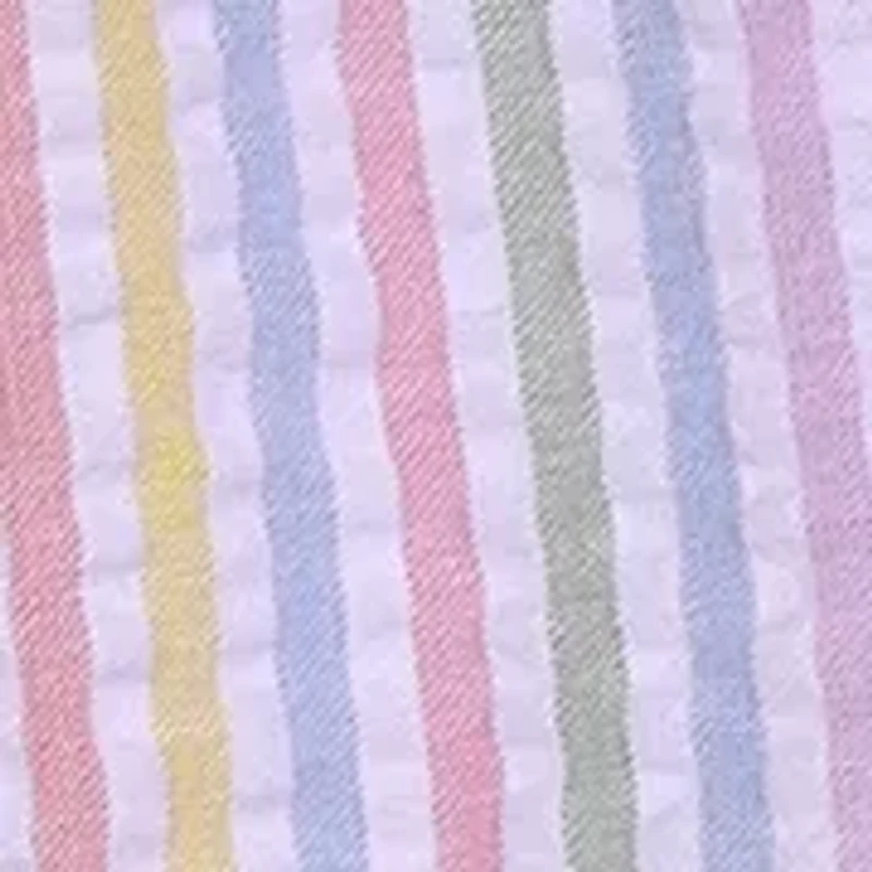 Baby Girls Striped Smocked Seersucker Dress