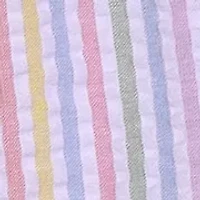 Baby Girls Striped Smocked Seersucker Dress