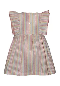 Baby Girls Bird Smocking Dress