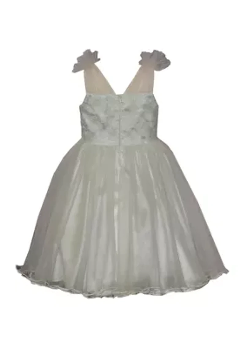 Baby Girls Tie Shoulder Ballerina Dress