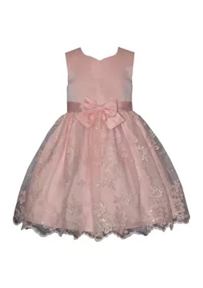 Baby Girls Border Embroidery Dress