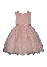 Baby Girls Border Embroidery Dress