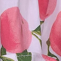 Toddler Girls Flutter Sleeve Smocked Peach Dress