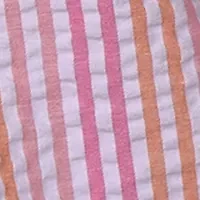 Toddler Girls Stripe Flamingo Embroidered Dress