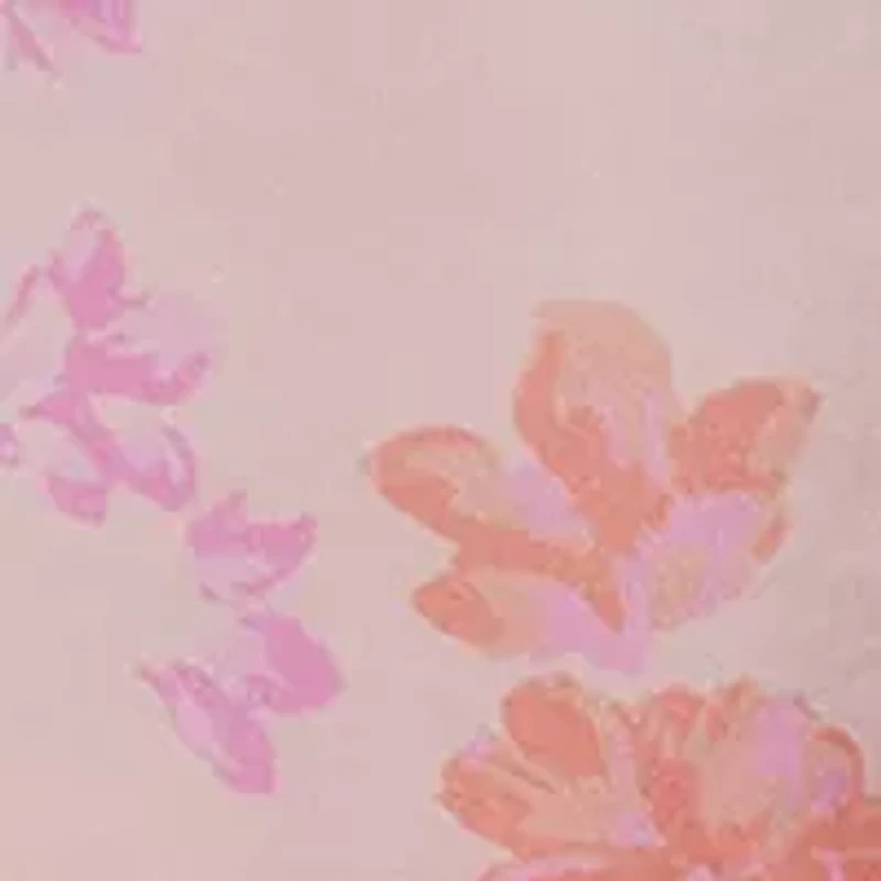 Toddler Girls Floral Printed Top and Cinched Shorts Set