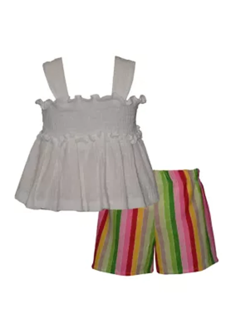 Toddler Girls Fruit Top and Shorts Set