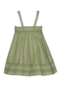 Toddler Girls Striped Dress