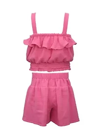 Baby Girls Ruffle Set