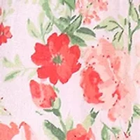 Baby Girls Sleeveless Floral Printed Dress