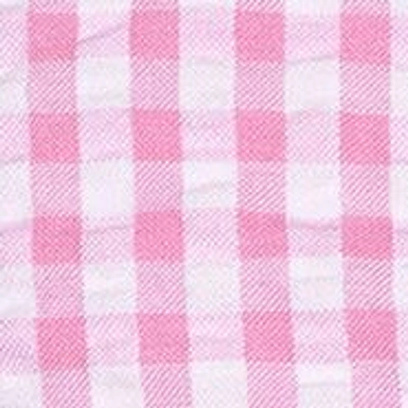 Baby Girls Seersucker Cross Ruffle Bodice Top and Shorts Set